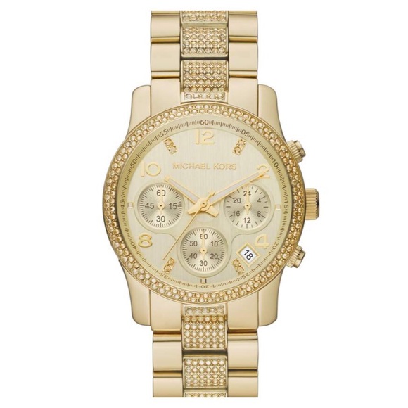 ⬇️ Michael Kors Runway Crystal Bracelet Watch 38mm - Picture 3 of 5
